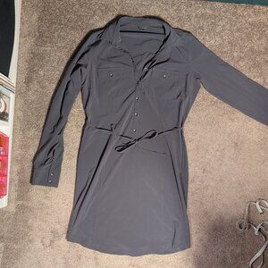 Eddie Bauer Button Down Shirt Dress